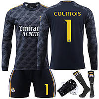 Детская форма футбола Real Madrid Courtois1 сезон 2025,