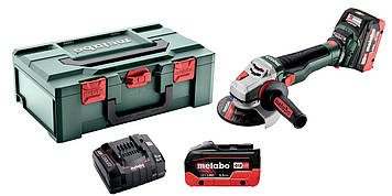 Акумуляторна болгарка Metabo WB 18 LTX BL 15-125 Quick LiHD 2x5.5 А·год. Безкоштовна доставка по Україні!