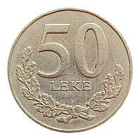 Албанія 50 леків, 2000