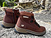 Зимові шкіряні черевики на хутрі CAT Rider Expedition, фото 9