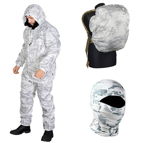 Комплект маскувальний костюм Alpine Multicam. Знижений рівень шуму, фото 1