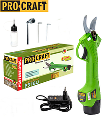 Акумуляторний секатор Procraft ES16Li (Безщітковий)