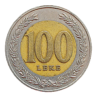 Албанія 100 леків, 2000
