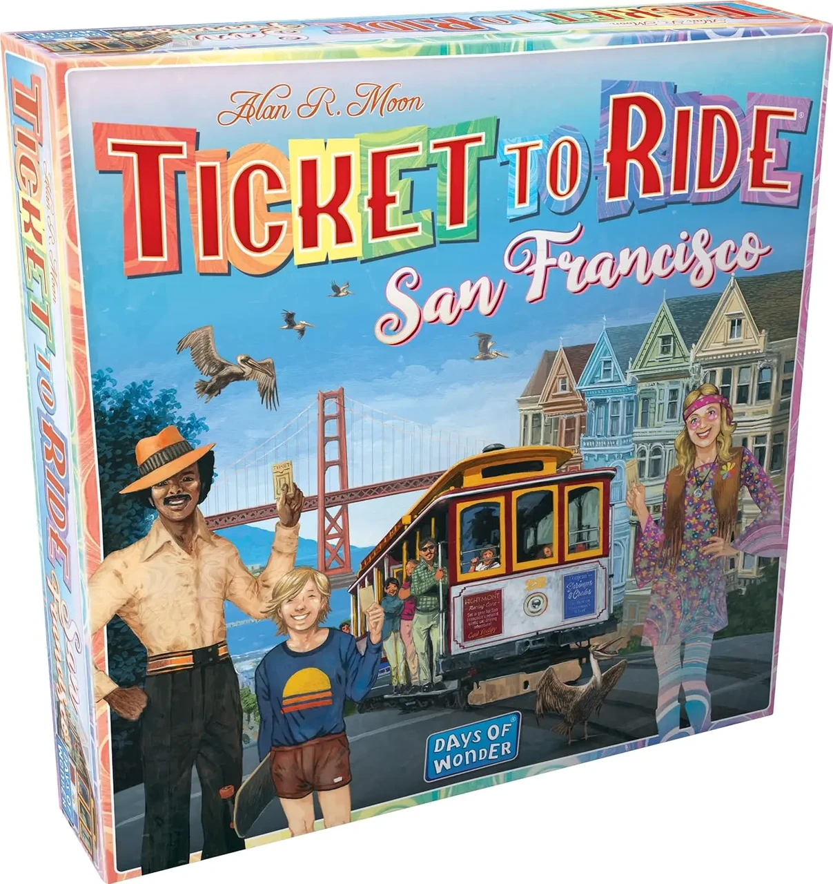 Ticket to Ride: San Francisco (Квиток на потяг - Сан Франциско, Англійською), фото 1