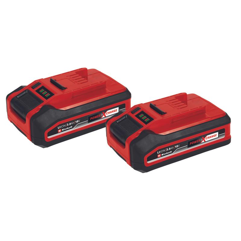 Акумуляторні батареї Einhell Twinpack 18 В 3 A/год PXS Plus
