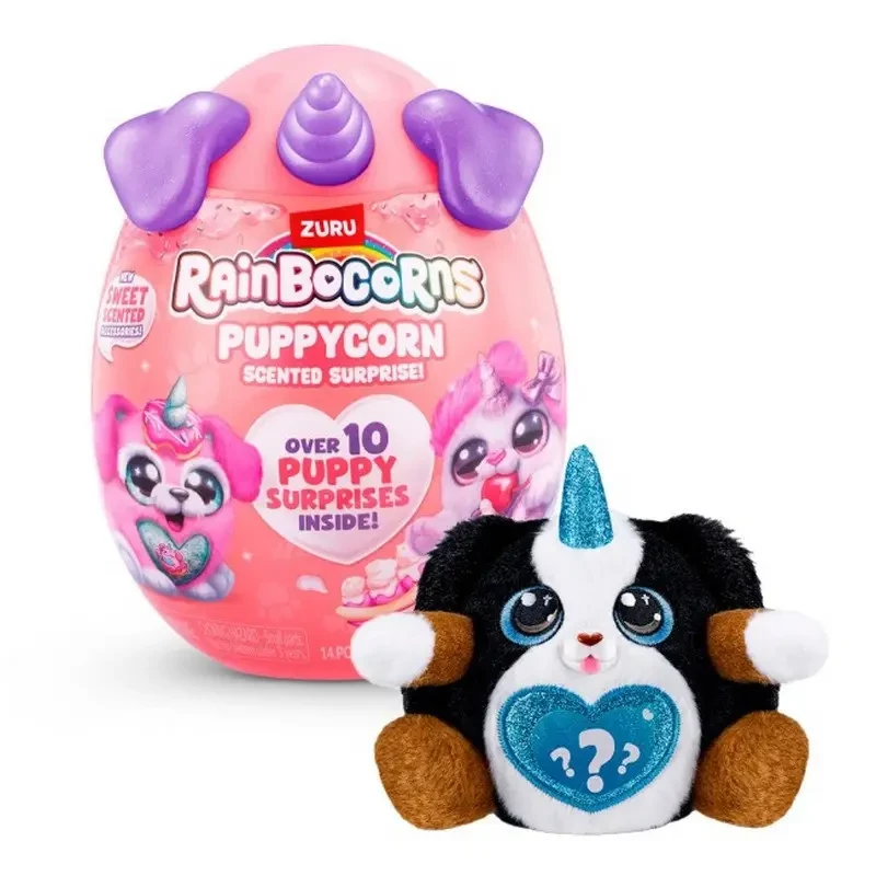 М'яка іграшка сюрприз Rainbocorns Puppycorn Scent Surprise Schnauzer, ZURU Шнауцер 9298А