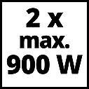 Акумуляторні батареї Einhell Twinpack 18 В 3 A/год PXS Plus, фото 7
