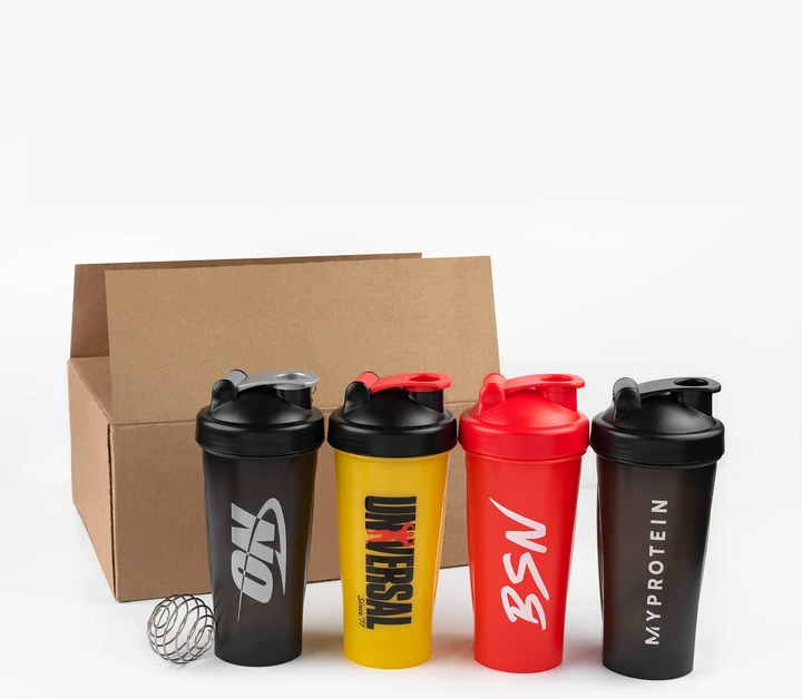 Шейкер - Шейкер з пружинкою (ON, BSN, Universal, MyProtein) / 600 ml