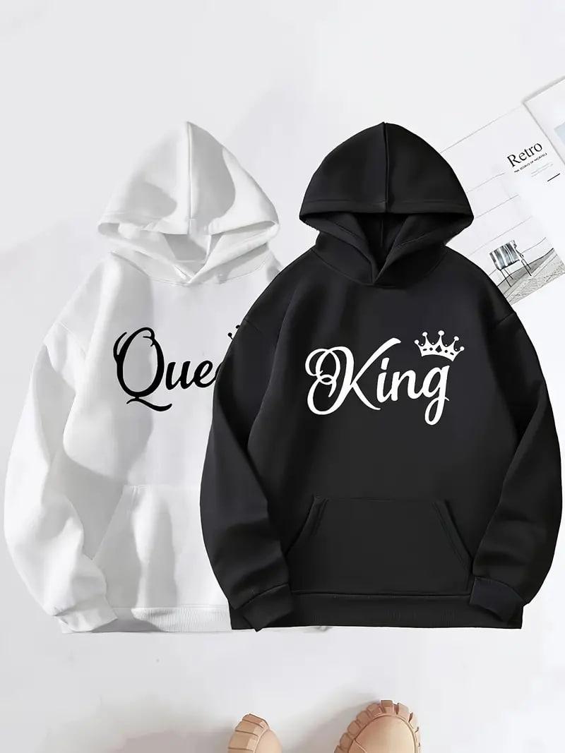 Парні худі для закоханих King & Queen, фото 1