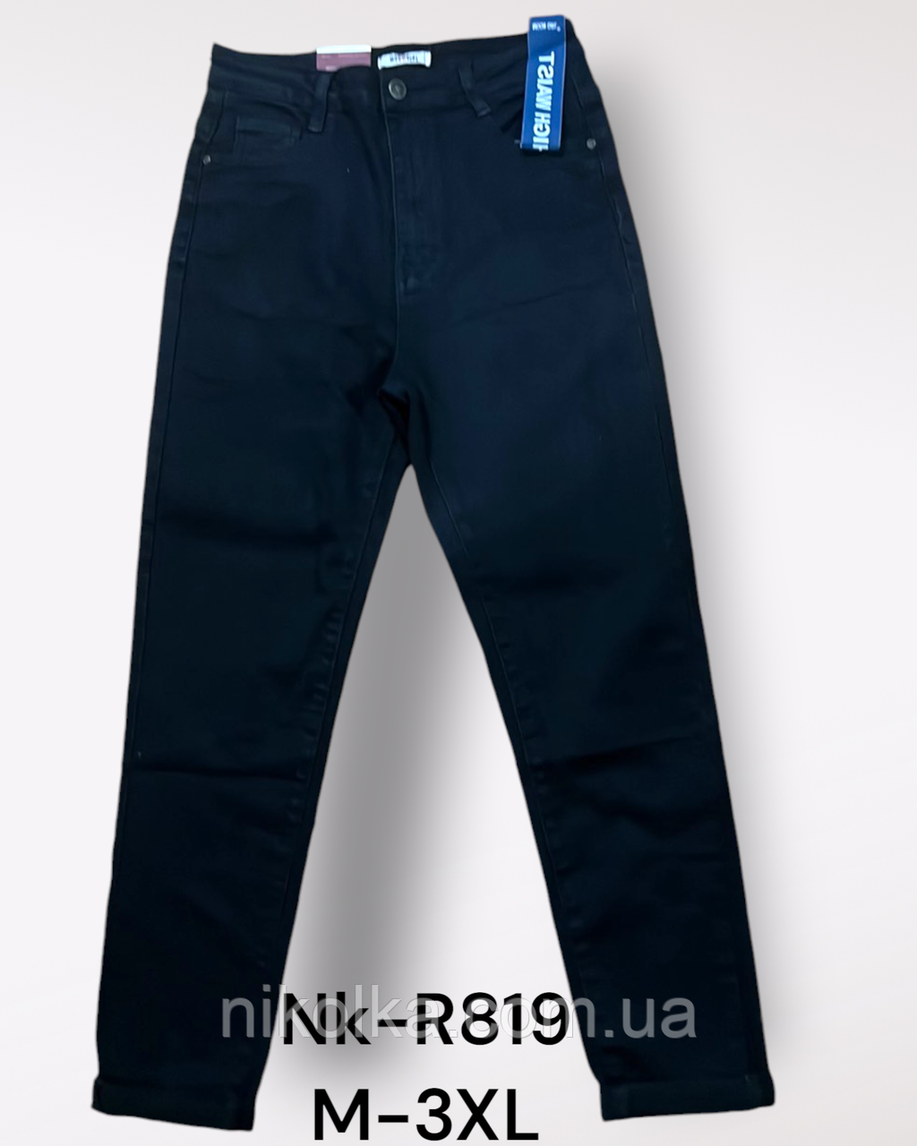 Джинси жіночі оптом, M-3XL рр.,  арт. Nk-R819, фото 1