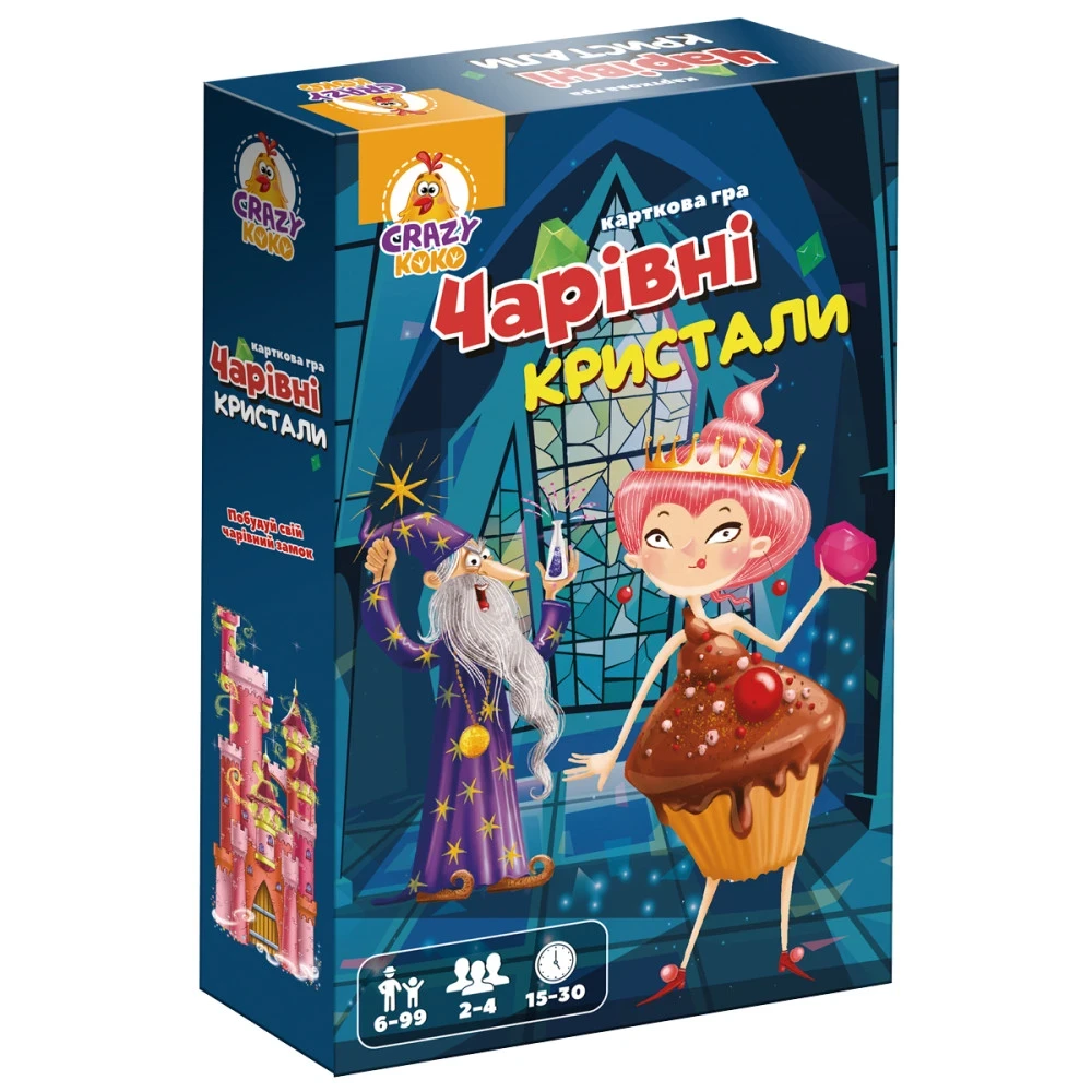 Гра настільна Vladi Toys розважальна.Чарівні кристали (Укр) (VT8077-04)