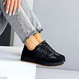 Чорні комбіновані повсякденні кеди в асортименті, фото 8