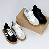 Чорні комбіновані повсякденні кеди в асортименті, фото 10