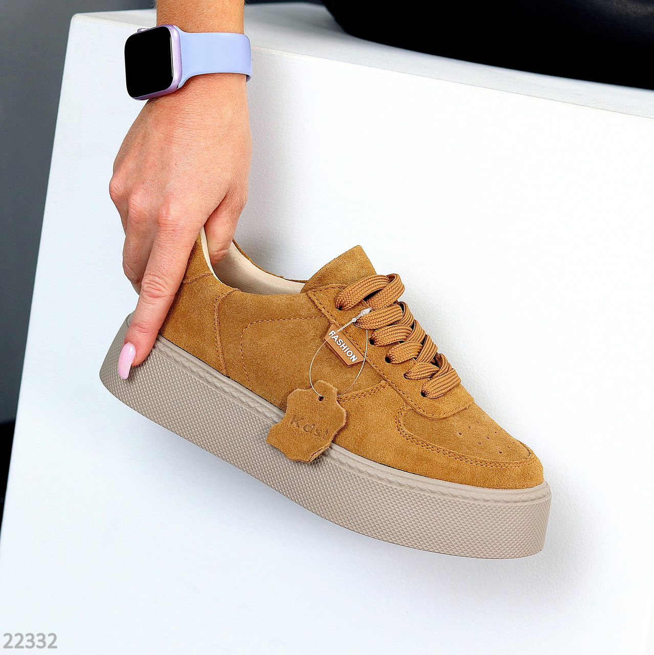 Стильні яскраві замшеві кеди крипери натуральна замша з перфорацією, фото 1