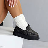 Теплі зручні сірі леопардові автоледі актуальний лаконічний дизайн, фото 9