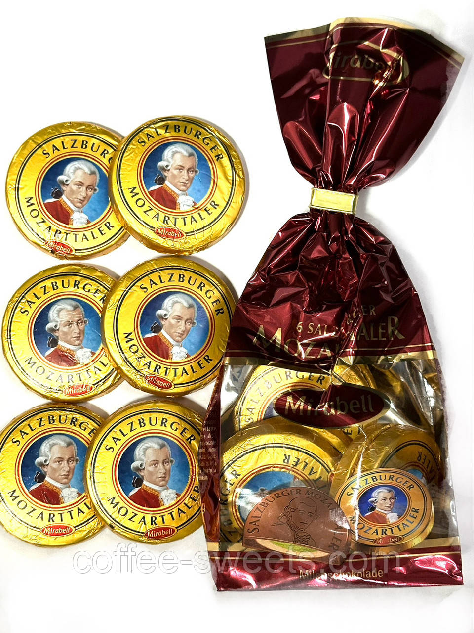 Марципановые конфеты "Mozart Taler Mirabell" 120 гр. Австрия: продажа ...
