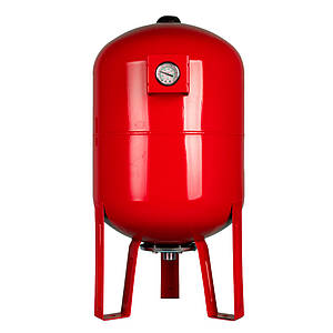 Гідроакумулятор настінний вертикальний INTVLm з манометром