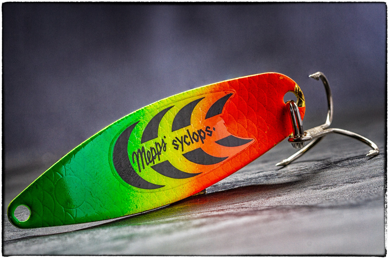 Блешня Mepps Syclops №2 Fluo Tiger, фото 1