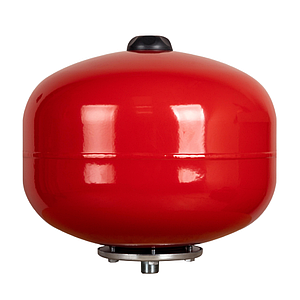 Гідроакумулятор настінний вертикальний INTo 24/10 red/blue