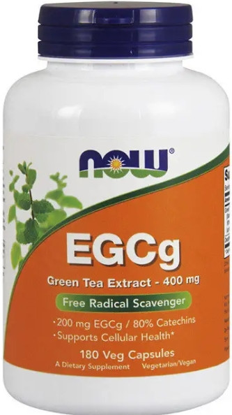 Екстракт зеленого чаю NOW Foods EGCg Green Tea Extrac 180 капс