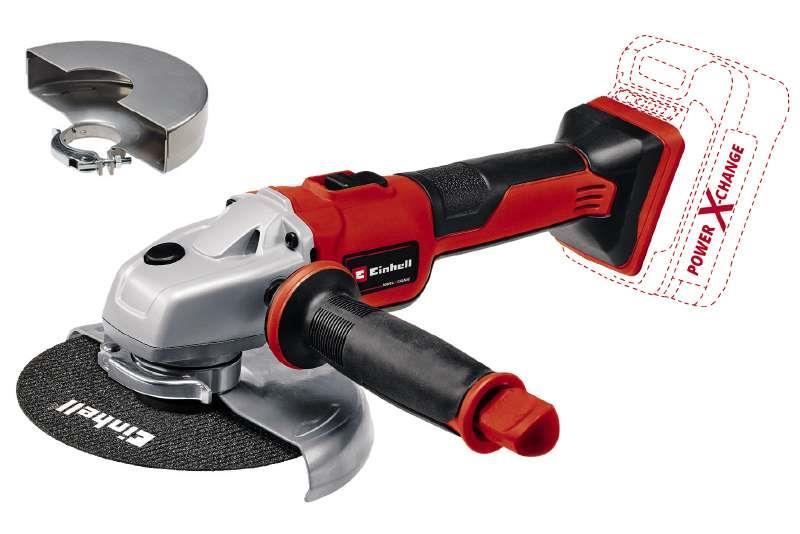 Einhell Шліфмашина кутова AXXIO 18/150 BL-Solo, PXC, акумуляторна, 150мм, 8500 об/хв, 2.2кг, (без АКБ та ЗП)