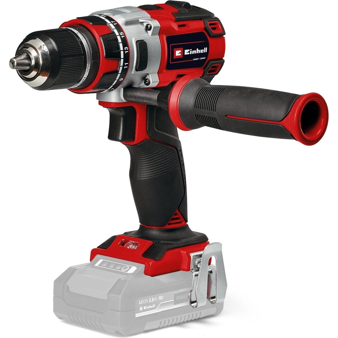 Einhell Шурупокрут-дриль акумуляторний TP-CD 18/80 Li BL - Solo, PXC, 18В, безщіткова, 80Нм,