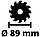 Einhell Міні-пила циркулярна TE-CS 18/89 Li - Solo акум., PXC, 18В, 3500 об/хв, диск 89х10 мм, фото 6