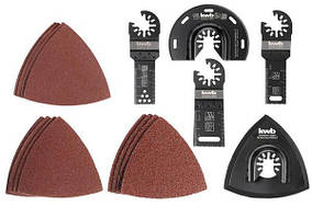 Einhell Набір насадок і шліфпаперу для реноватора, 17 шт, KWB