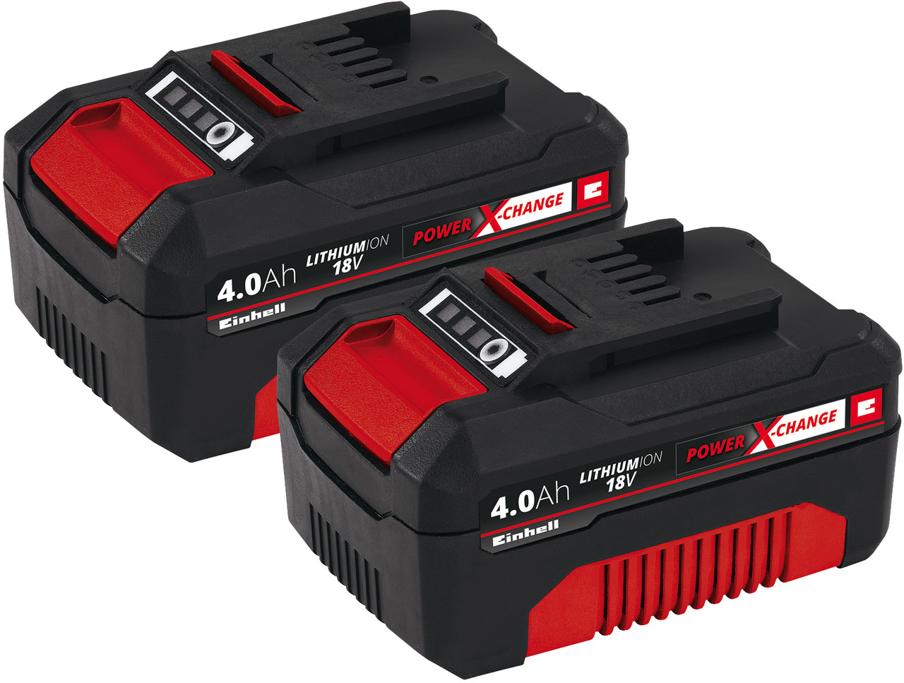 Einhell Акумулятор Twinpack 18V 4.0Ah, PXC Plus, 2шт., 1.47кг