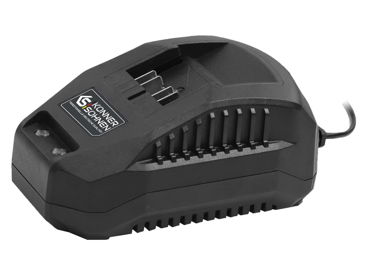 Könner & Söhnen Зарядний пристрій KS C24A, 20V, 230В, 2.4А, 0.42кг