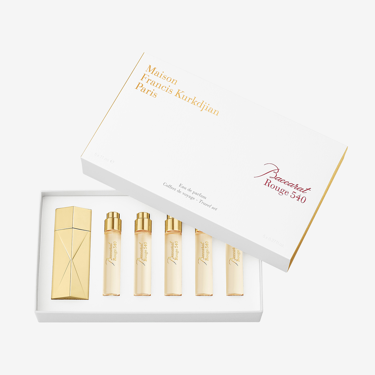 Парфуми набір 5x11 ml. Maison Francis Kurkdjian Baccarat Rouge 540 edp Баккарат Руж 540 Парфуми