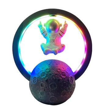 Колонка-ночник "Космонавт на луне" 20см x 20см