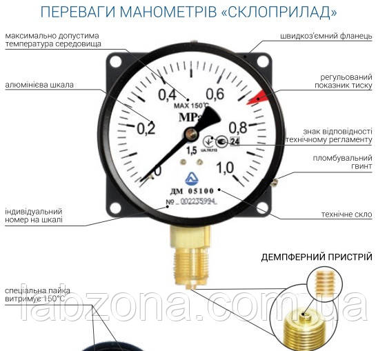 манометр технічний