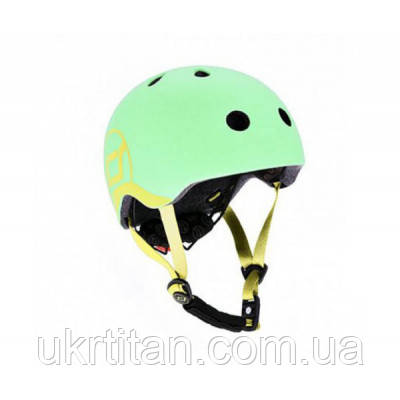 Оригінал! Шолом Scoot&Ride LED 51-55 см S/M Kiwi (SR-190605-KIWI) - Вища Якість!