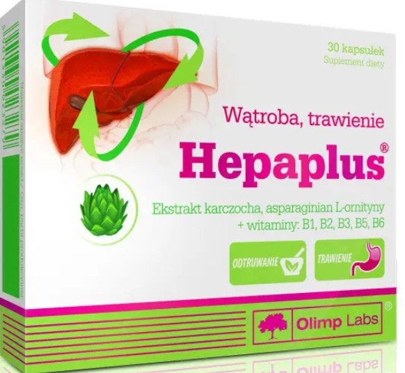 Для здоров'я печінки OLIMP Hepaplus 30 капс