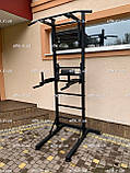 Універсальна шведська стінка пересувна турнік бруси лавка, фото 3