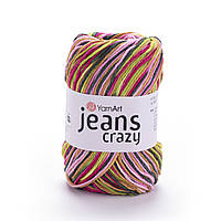 Yarnart JEANS CRAZY (Джинс Крейзі) № 7206 (Пряжа напівбавовна, нитки для в'язання)