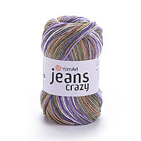 Yarnart JEANS CRAZY (Джинс Крейзі) № 7207 (Пряжа напівбавовна, нитки для в'язання)