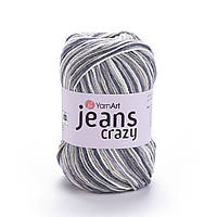 Yarnart JEANS CRAZY (Джинс Крейзі) № 7209 (Пряжа напівбавовна, нитки для в'язання)