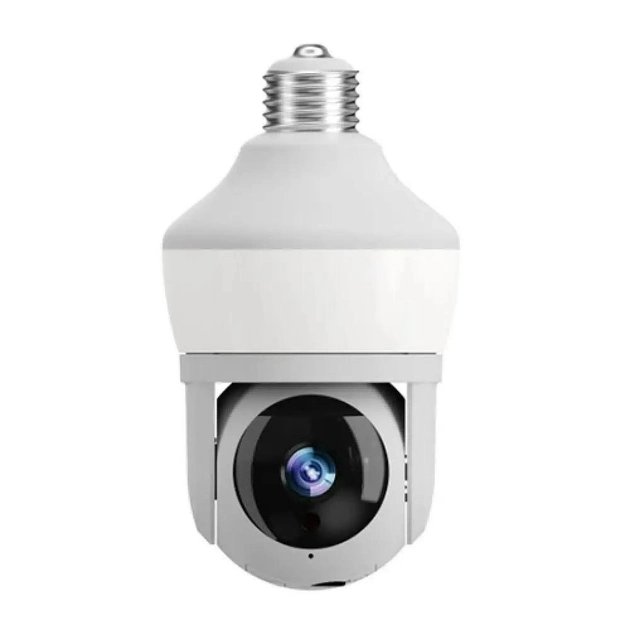 Смарт Камера XO CR02 Magic Light Bulb EU Wi-Fi (бездротова, цоколь E27 220 В, TF 128Gb, радіо няня, мікрофон,
