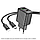 Мережевий зарядний пристрій HOCO CS23A Sunlight dual port PD30W+QC3.0 charger(EU) black, фото 3