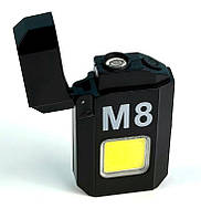 Спіральна запальничка із ліхтариком M8 COB Lamp Cigarette Lighter