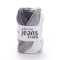 Yarnart JEANS CRAZY (Джинс Крейзі) № 8204 (Пряжа напівбавовна, нитки для в'язання)