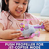 Ігровий набір PAW Patrol The Mighty Movie Venicle 2 Pack Щенячий патруль Чейз та Скай, фото 4