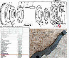 Важіль відтискний Т-40 ВОМ великий