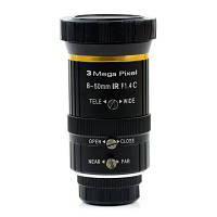Оригінал! Об&apos;єктив Waveshare 8-50mm Zoom Lens for Pi Camera Module (18245) - Вища Якість!