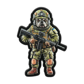 НАШИВКА Dog 3D+ PVC