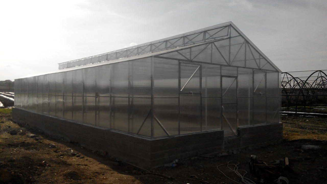 Теплиця Мітлайдера 6х8 під полікарбонат преміум 10 мм (ширина 6 метрів), фото 1