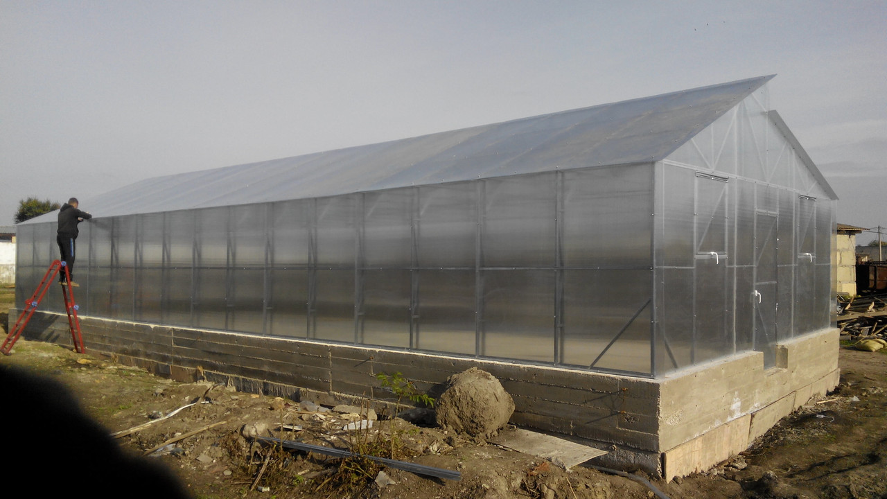 Теплиця Мітлайдера 6х12 під полікарбонат стандарт 10 мм (ширина 6 метрів), фото 1