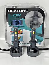 Led-лампи h1 6000 k 18000 lm 70 w Nextone L4 комплект